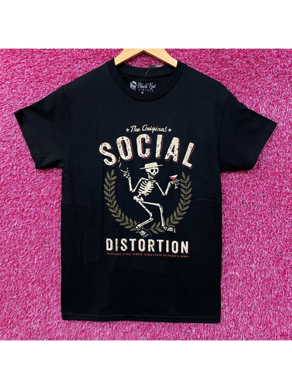 Social Distortion "Skelly" Graphic Punk Rock Band T-shirt Small